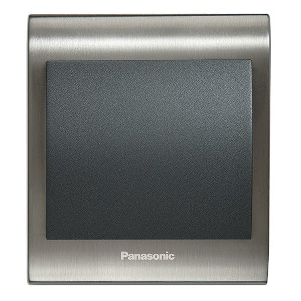 VİKO Ultima/Sistema/Optima WBTR0001-5DG-I İki Kutuplu Anahtar Düğmesi [Koyu Gri]