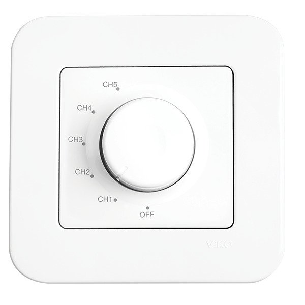 VİKO Linnera/Rollina 90440082 Kanal Seçme Anahtarı [Beyaz]