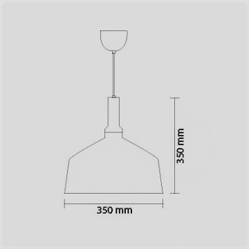 CreaLight CL-7054-S Dekoratif Retro Avize