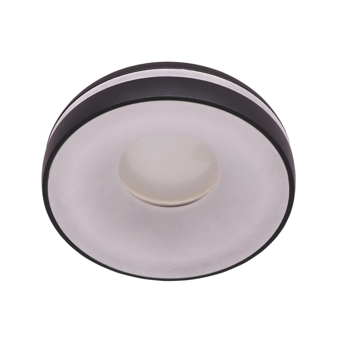 JUPITER JH750 S Siyah-Beyaz Sıva Altı Yuvarlak Spot Kasası - Işık Efektli - Metal