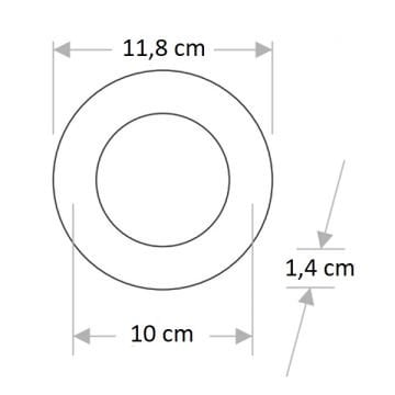 CATA CT-5145 6 Watt Sıva Altı Yuvarlak LED Panel