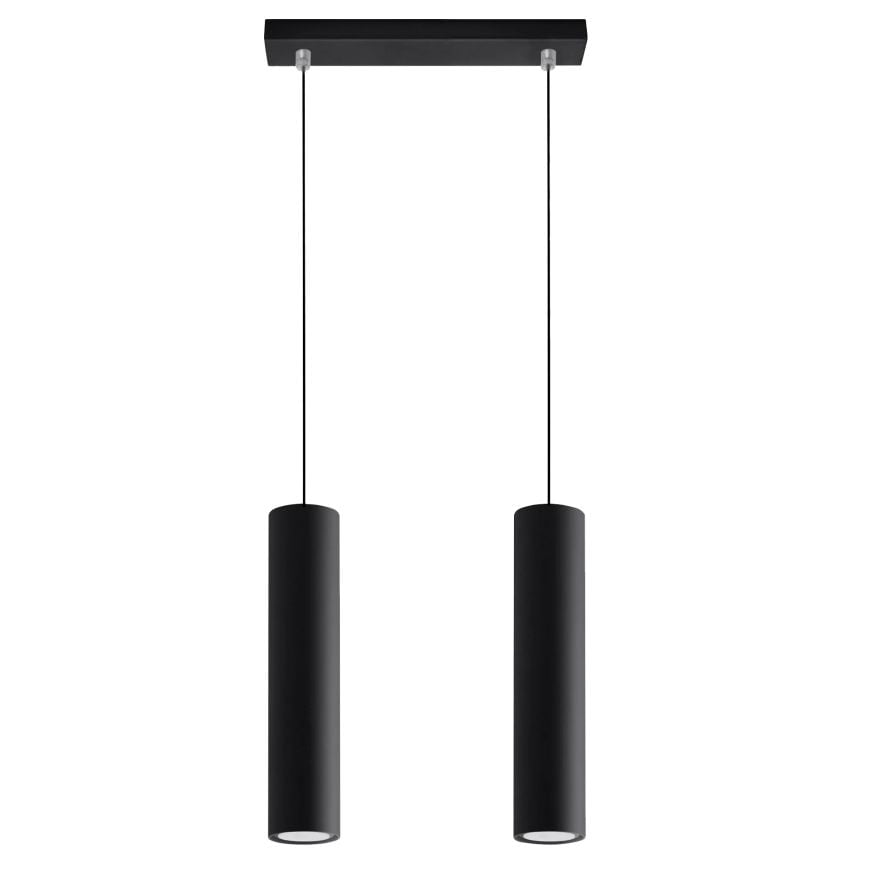 6x20 cm İkili Boru Sarkıt Avize