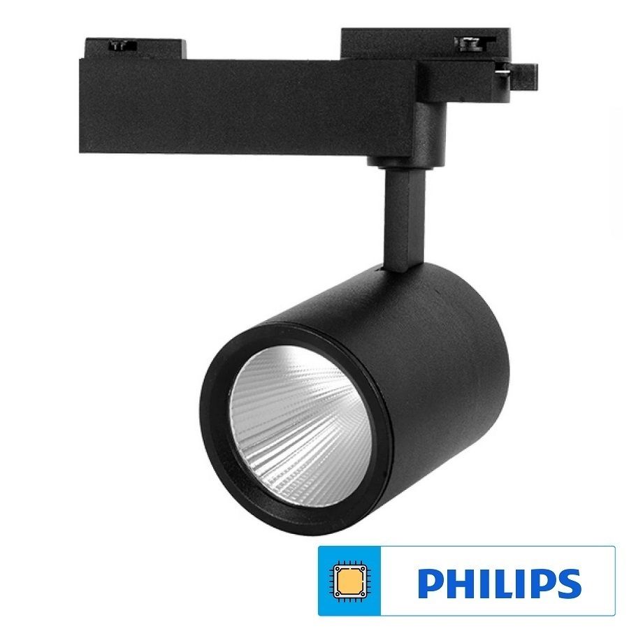 Braytron BD30-01301 Siyah Kasa 30 Watt PHILIPS LED Ray Spot - Gün Işığı (3000K)