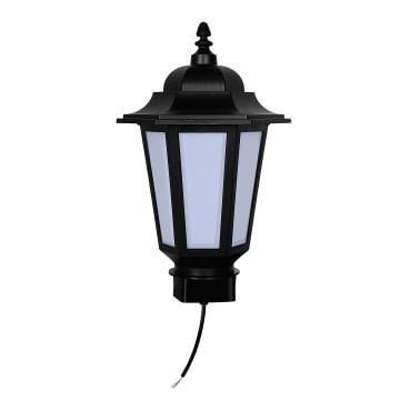 ZİTA 288D Klas Kafesli Çit Üstü Aplik - PC Gövde - E27 Duylu - IP54