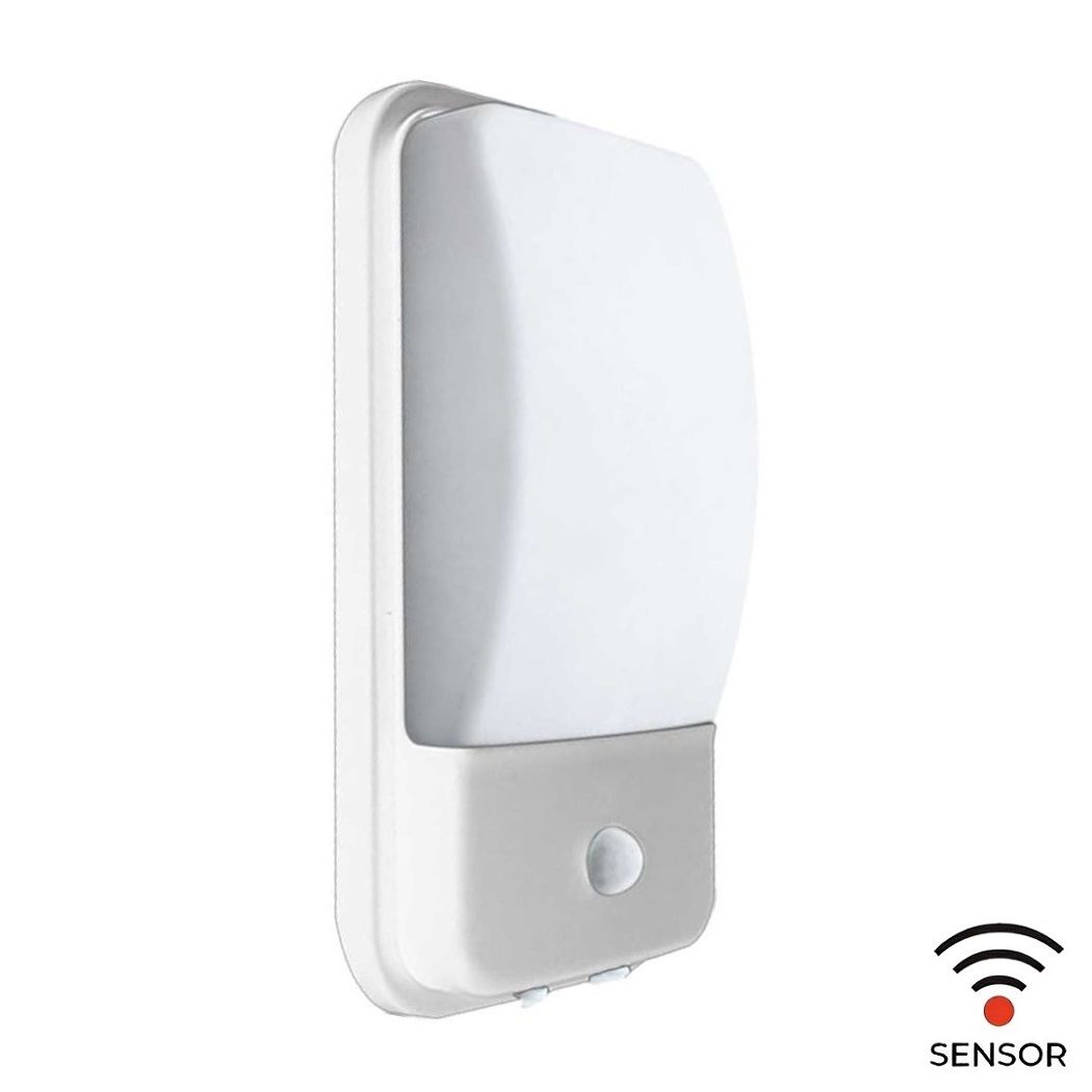 ACK AH07-05300 20 Watt Sensörlü Beyaz Dış Mekan LED Aplik - Gün Işığı (3000K) - IP44