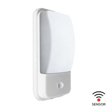 ACK AH07-05300 20 Watt Sensörlü Beyaz Dış Mekan LED Aplik - Gün Işığı (3000K) - IP44