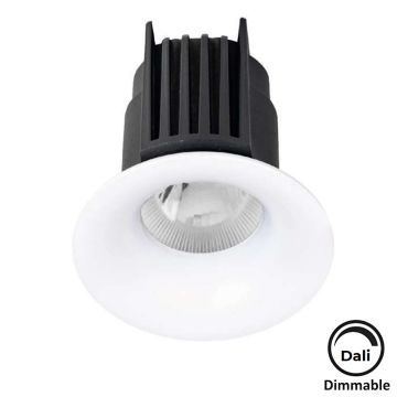MOLLED MOL1608YM Dali Dimli 12 Watt Beyaz Kasa Sıva Altı Yuvarlak LED Spot (SAMSUNG/OSRAM/PHILIPS LED & EAGLERISE/PHILIPS/LIFUD Driver)