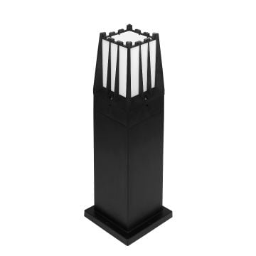 ZİTA 266K Mini Ultra Kale Kafesli Bollard Armatür - PC Gövde - E27 Duylu - IP54