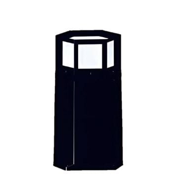 ZİTA 300-50 Ultra Altıgen 50 cm Kafesli Bollard Armatür - PC Gövde - E27 Duylu - IP54