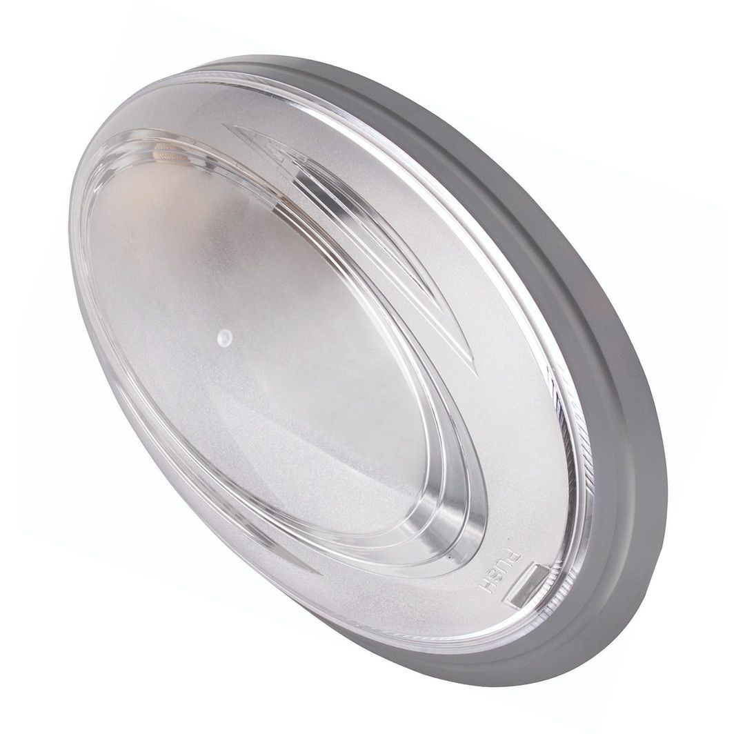 HOROZ 400-011-107 NINOVA Opal Camlı Gümüş Elips Glop Armatür (E27 Duylu)