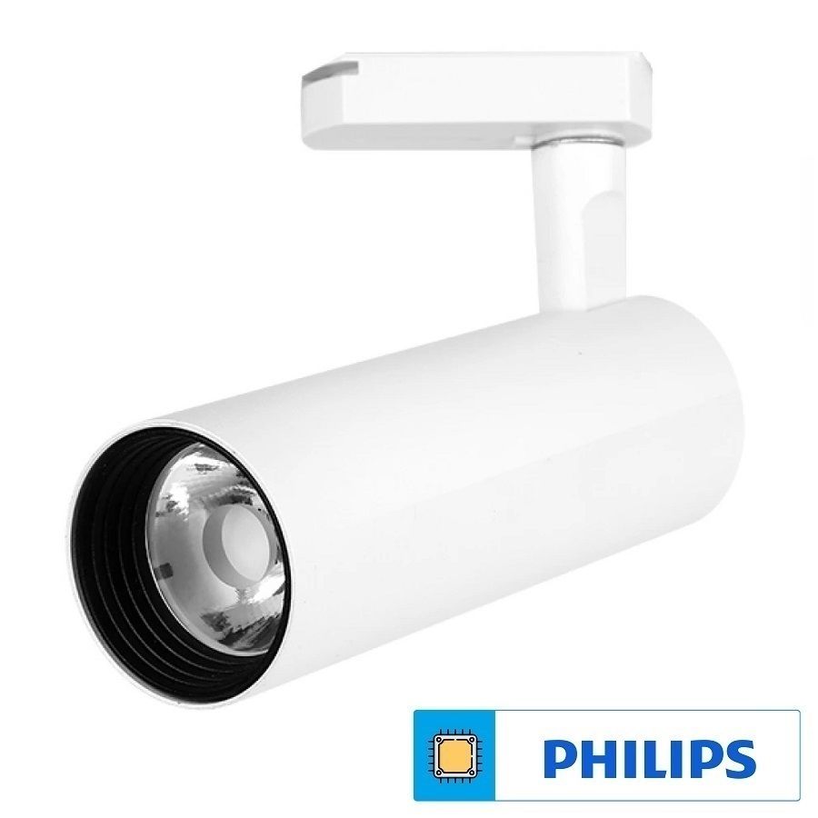Braytron BD30-01400 Beyaz Kasa 15 Watt PHILIPS LED Ray Spot - Gün Işığı (3000K)