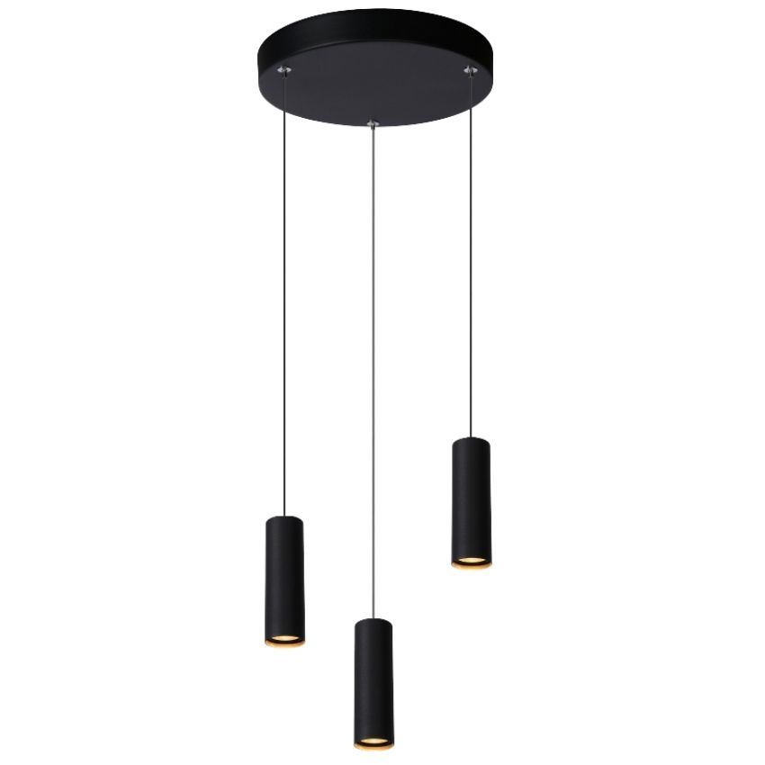 6x20 cm Üçlü Boru Sarkıt Avize