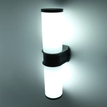 ACK AG56-04221 Siyah Dış Mekan Aplik - IP54 - PC Gövde - E27 Duylu