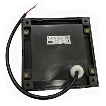 CATA CT-7054 3 Watt Antrasit Sıva Üstü Kare Dış Mekan LED Merdiven Armatürü - Ilık Beyaz (4000K)