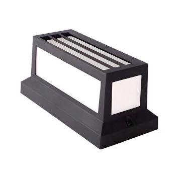 ACK AG57-02021Y Siyah Dış Mekan Aplik - IP54 - PC Gövde - E27 Duylu