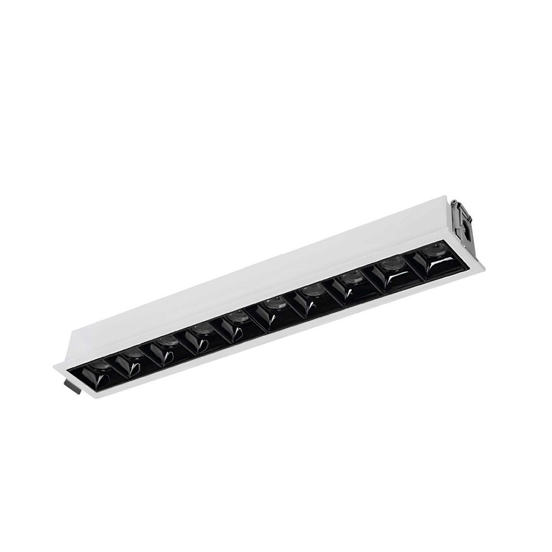 MOLLED MOL4084 10x2 Watt Beyaz-Siyah Sıva Altı LED Spot (SAMSUNG/OSRAM/PHILIPS LED & EAGLERISE/PHILIPS/LIFUD Driver)