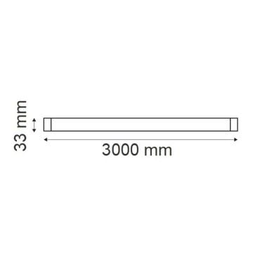 MOLLED MOL453 3 Metre Siyah Monofaze Ray