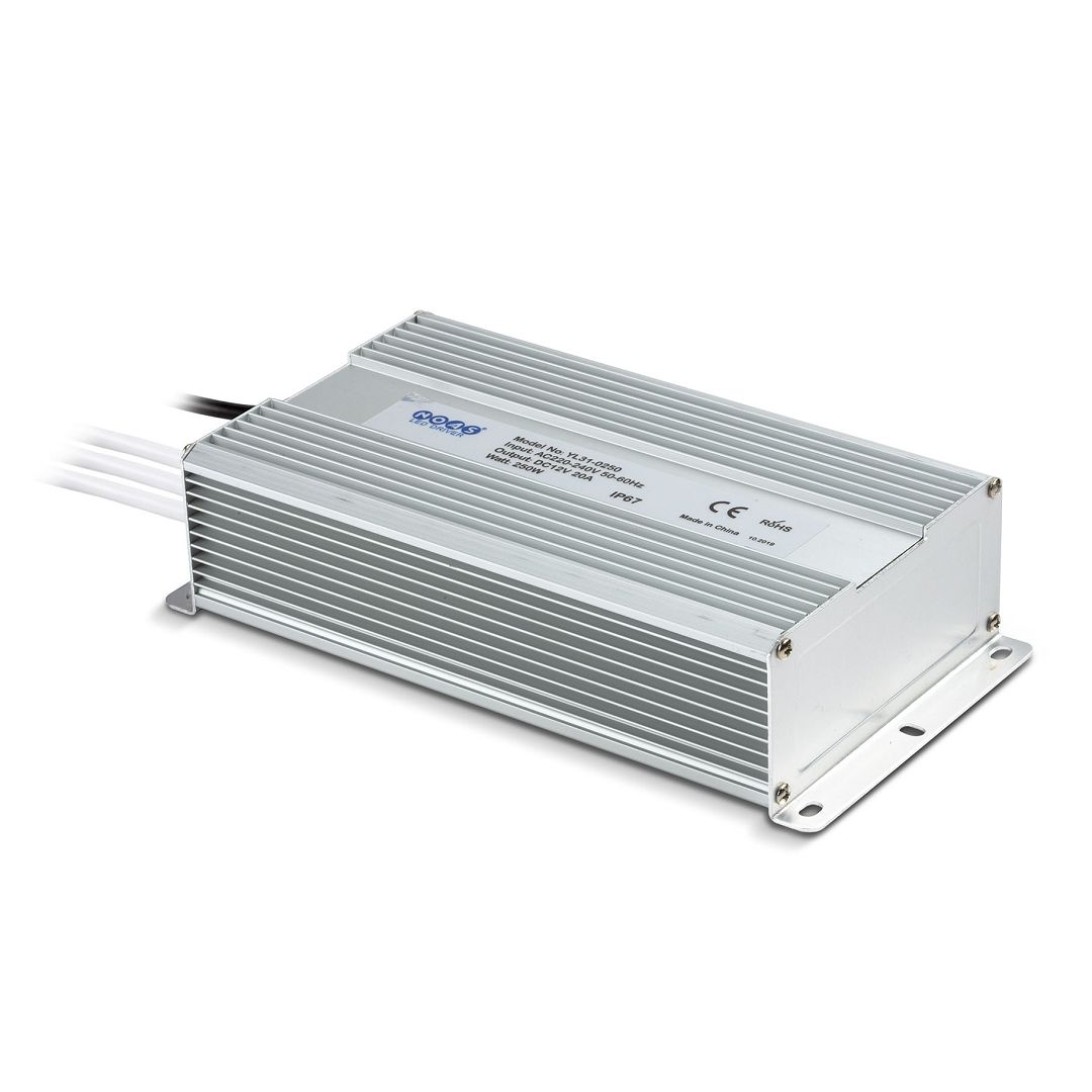 NOAS YL31-0250 12 Volt 20 Amper 250 Watt Dış Mekan LED Trafosu