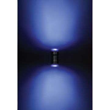 ACK AG56-02026 Mavi Reflektörlü Çift Yönlü Dış Mekan Aplik - IP65 - Metal Gövde - GU10 Duylu