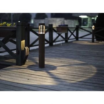 JUPITER LG986 10 Watt 65 cm Antrasit LED Bollard Armatür - Metal - Gün Işığı (3000K)