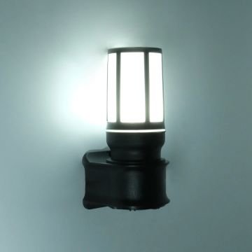 ACK AG57-04221 Siyah Dış Mekan Aplik - IP54 - PC Gövde - E27 Duylu