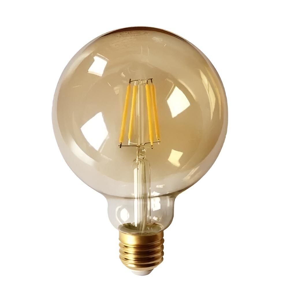 CATA CT-4286 6 Watt G95 LED Rustik Glop Ampul (Amber)