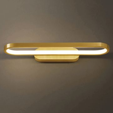 goldX ZE1109 22 Watt Siyah/Beyaz Elips LED Aplik