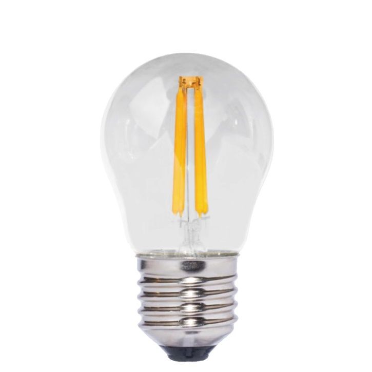 HELIOS HS 2058 4 Watt Şeffaf Camlı Rustik LED Ampul - Gün Işığı