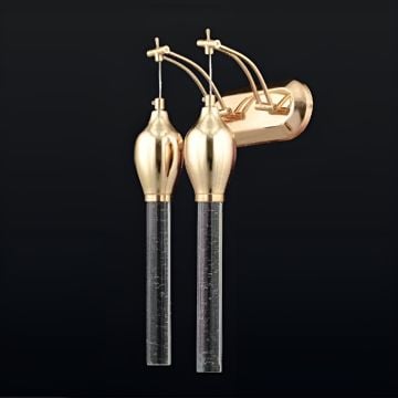 CL-520-2 2x3 Watt Gold Modern LED Aplik