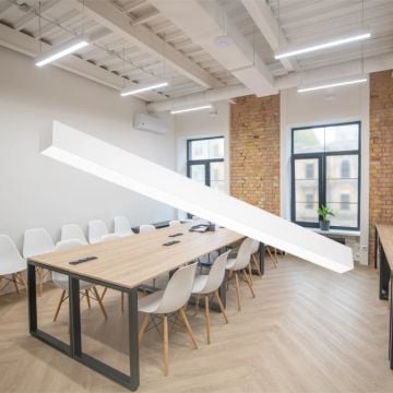 Braytron BN02-02000 60 Watt 5x7x200 cm Beyaz Lineer Armatür [SAMSUNG/PHILIPS LED] - Gün Işığı (3000K)