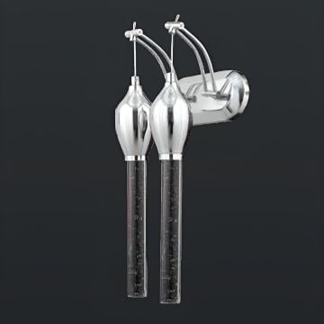 CL-520-2 2x3 Watt Krom Modern LED Aplik