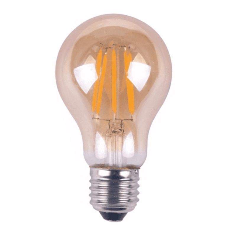 HELIOS HS 2059 8 Watt A60 Rustik LED Ampul - Amber