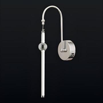 CL-600 32 Watt Krom Modern LED Aplik - 3 Işık Renkli (Beyaz + Ilık Beyaz + Gün Işığı)