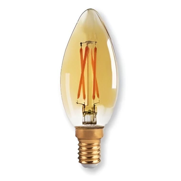 CATA CT-4280 4 Watt LED Rustik Mum Ampul (Amber)