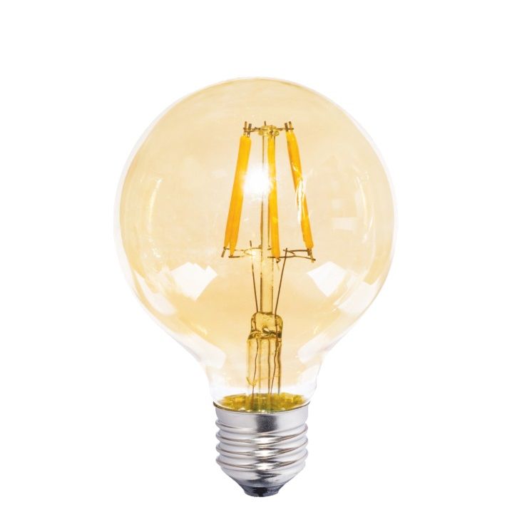 HELIOS HS 2083 9 Watt G95 Rustik LED Ampul - Amber