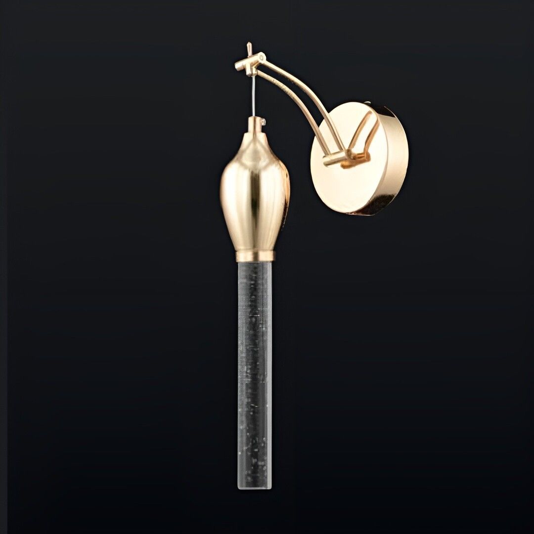 CL-520-1 3 Watt Gold Modern LED Aplik