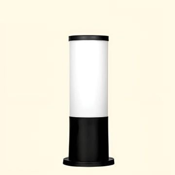ZİTA 233 Kule 29 cm Bollard Armatür - PC Gövde - E27 Duylu - IP54