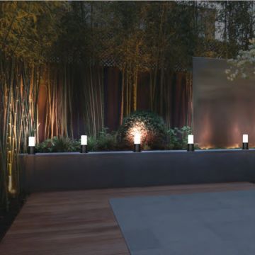 ZİTA 270 Galata 23 cm Bollard Armatür - PC Gövde - E27 Duylu - IP54