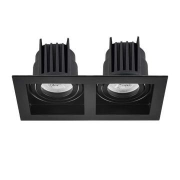 MOLLED MOL1682M 2x8 Watt Siyah Kasa Sıva Altı İkili LED Spot (SAMSUNG/OSRAM/PHILIPS LED & EAGLERISE/PHILIPS/LIFUD Driver)