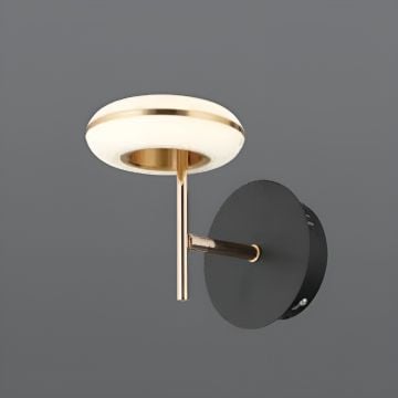 CL-628 14 Watt Gold Modern LED Aplik - 3 Işık Renkli (Beyaz + Ilık Beyaz + Gün Işığı)