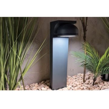 CreaLight CL-B-148 12 Watt 67 cm LED Bollard Armatür - Metal Gövde - SAMSUNG/CREE/OSRAM LED & EAGLERISE Driver - IP54 - Gün Işığı (3000K)