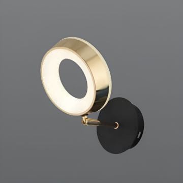 CL-711 20 Wat Gold-Siyah Modern LED Aplik