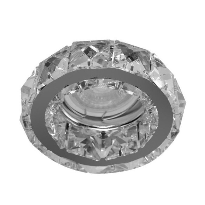 MOLLED MOL566 Krom-Kristal Cam Spot Kasası