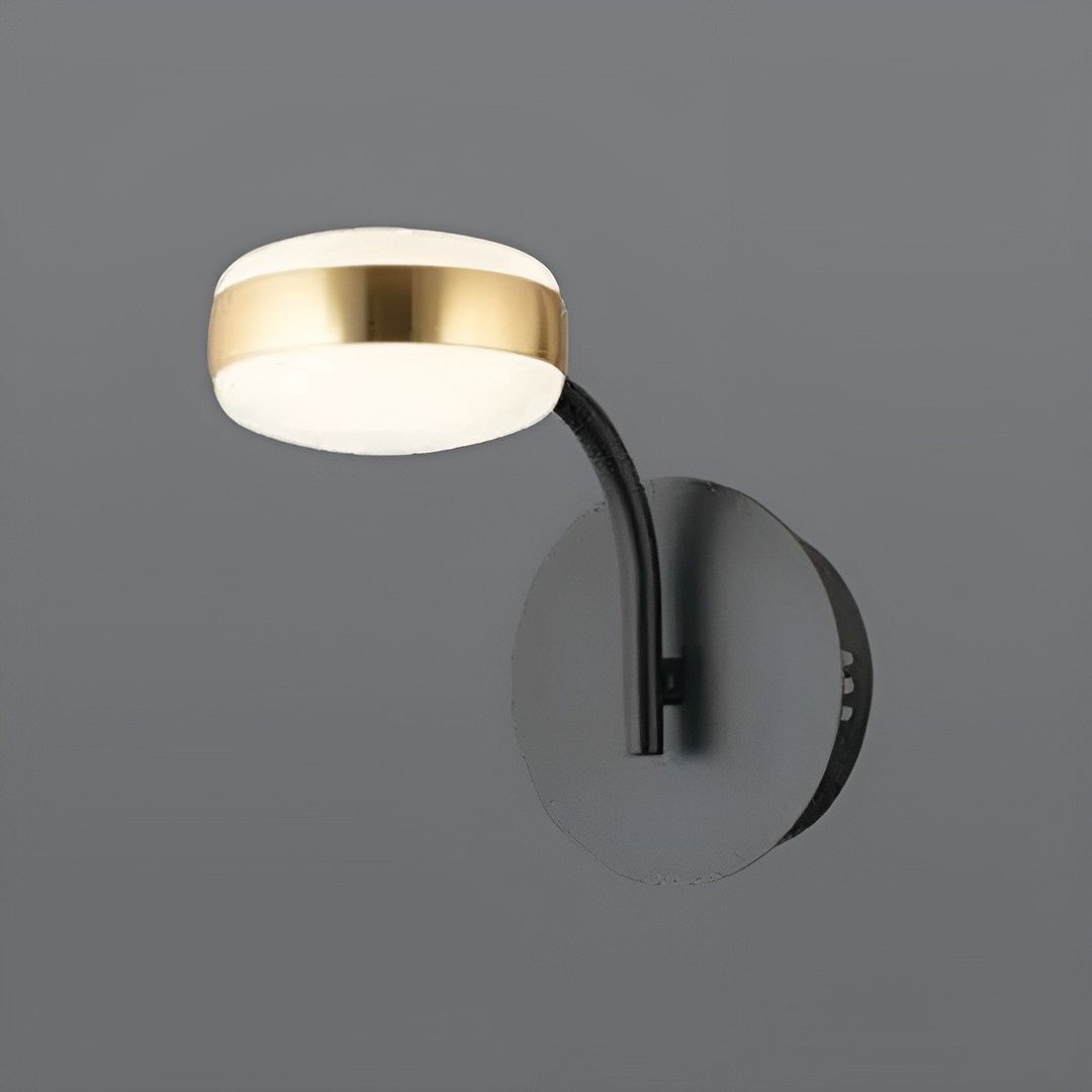 CL-627 14 Watt Gold/Krom-Siyah Modern LED Aplik