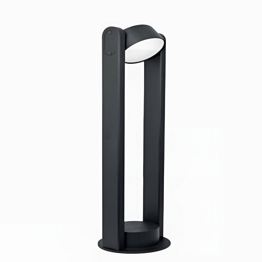 CreaLight CL-B-101 12 Watt 65 cm LED Bollard Armatür - Metal Gövde - SAMSUNG LED & MEAN WELL/EAGLERISE Driver - IP65 - Gün Işığı (3000K)