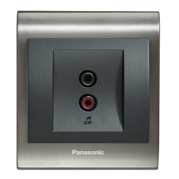 VİKO Ultima/Sistema/Optima WBTR0560-5DG Müzik Yayın (Hoparlör) Prizi Kapağı [Koyu Gri]