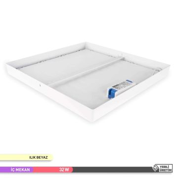 ACK AP04-03330 32 Watt Sıva Üstü 40x40 LED Panel - OSRAM LED - Beyaz Işık (6500K)