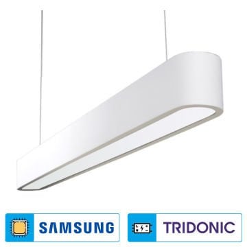 CL-Karline-01 Radiuslu Lineer Sarkıt Armatür/Sıva Üstü Lineer Armatür (SAMSUNG LED & TRIDONIC Driver)