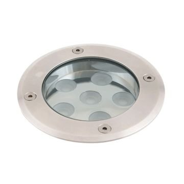 JUPITER LG978 7 Watt Paslanmaz Çelik Çerçeveli LED Yere Gömme Armatür - Gün Işığı (3000K)