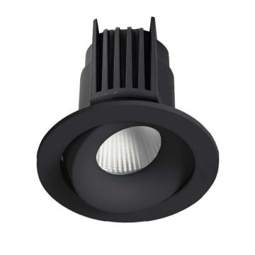 MOLLED MOL6106SM 8 Watt Siyah Kasa Sıva Altı Yuvarlak LED Spot (SAMSUNG/OSRAM/PHILIPS LED & EAGLERISE/PHILIPS/LIFUD Driver)